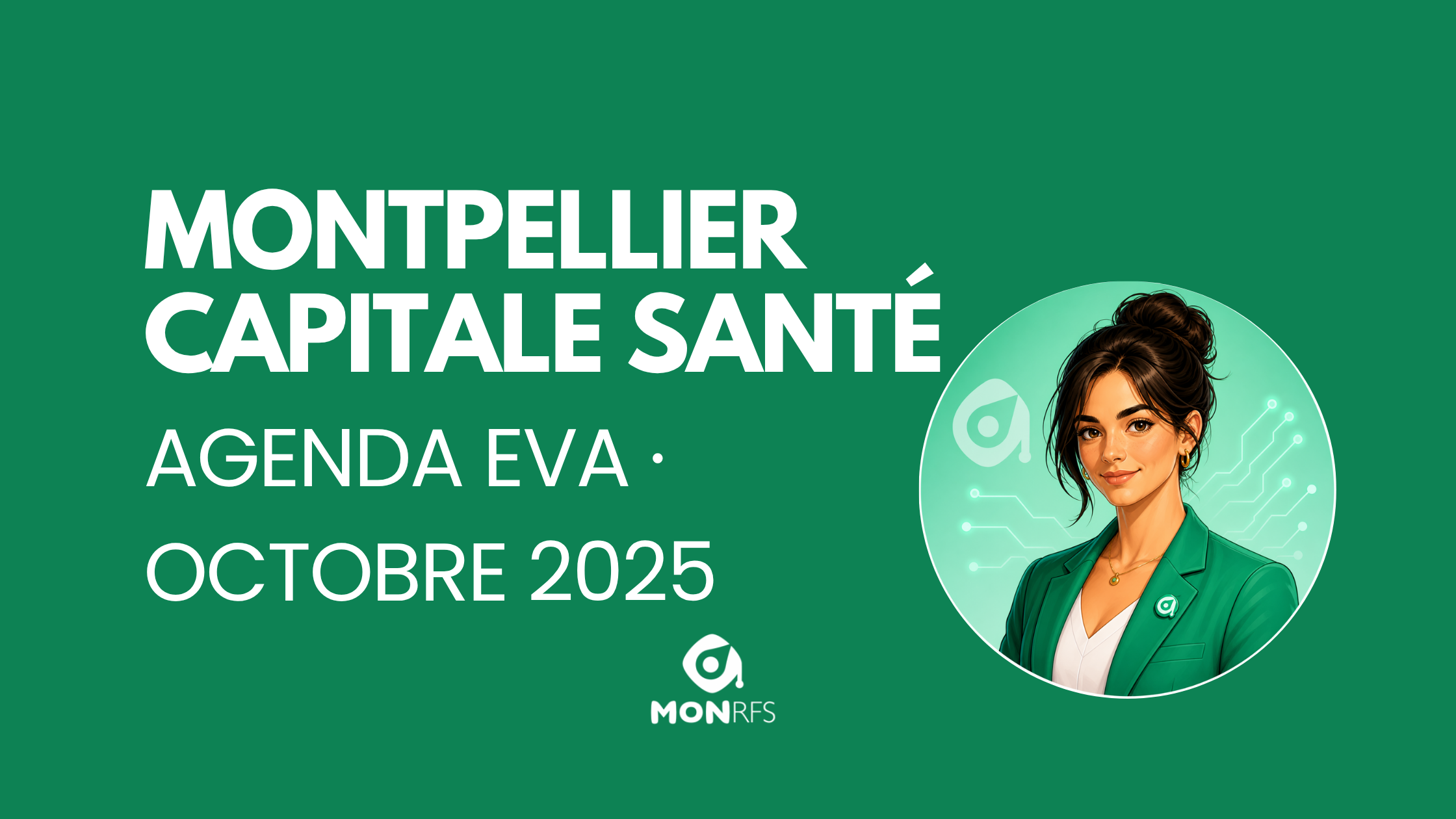 Agenda Santé : Montpellier, capitale de l'innovation médicale en octobre 2025 — Eva agent veille MonRFS