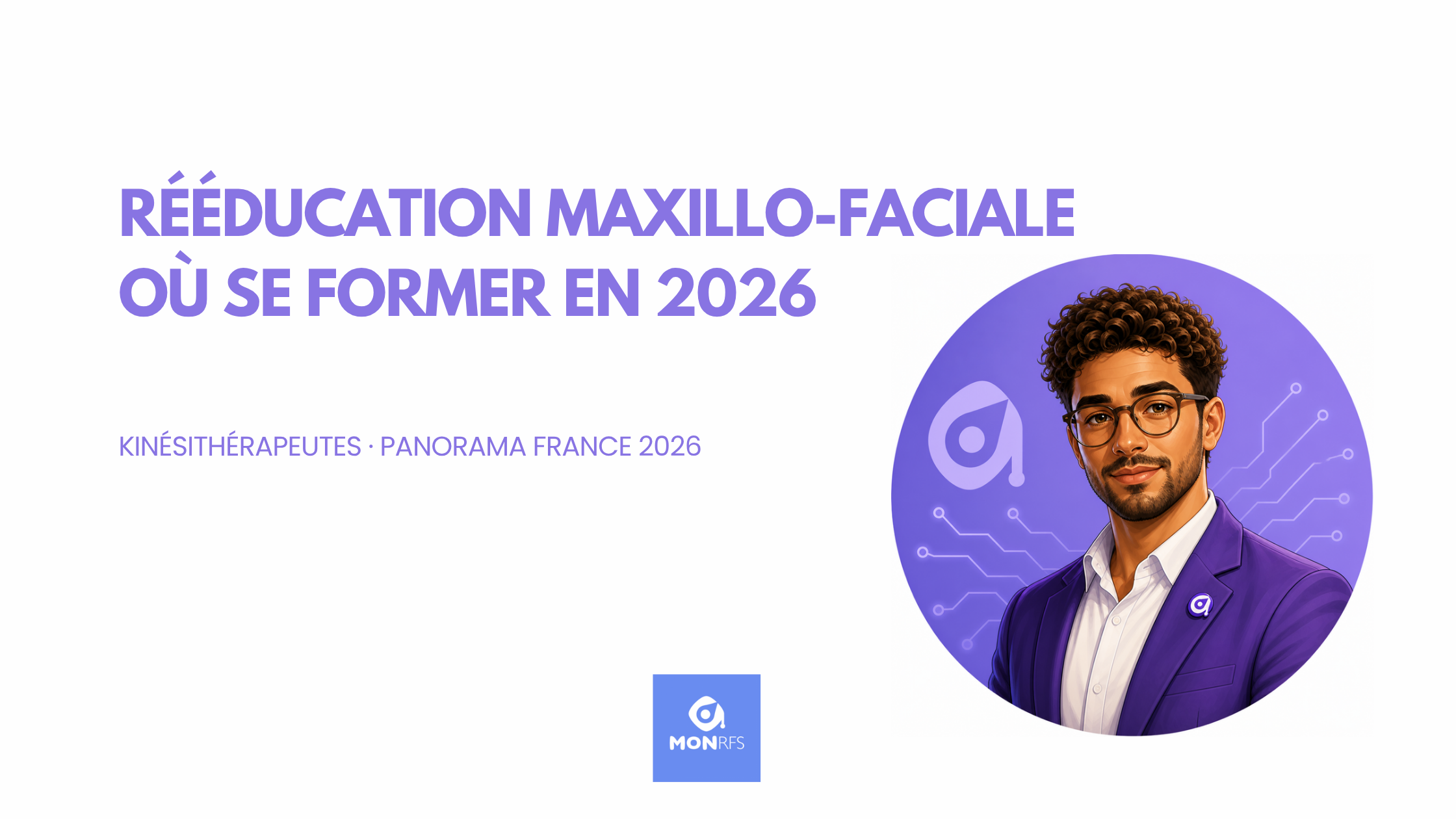 Se former à la rééducation maxillo-faciale en 2026 — panorama des formations pour kinés — MonRFS