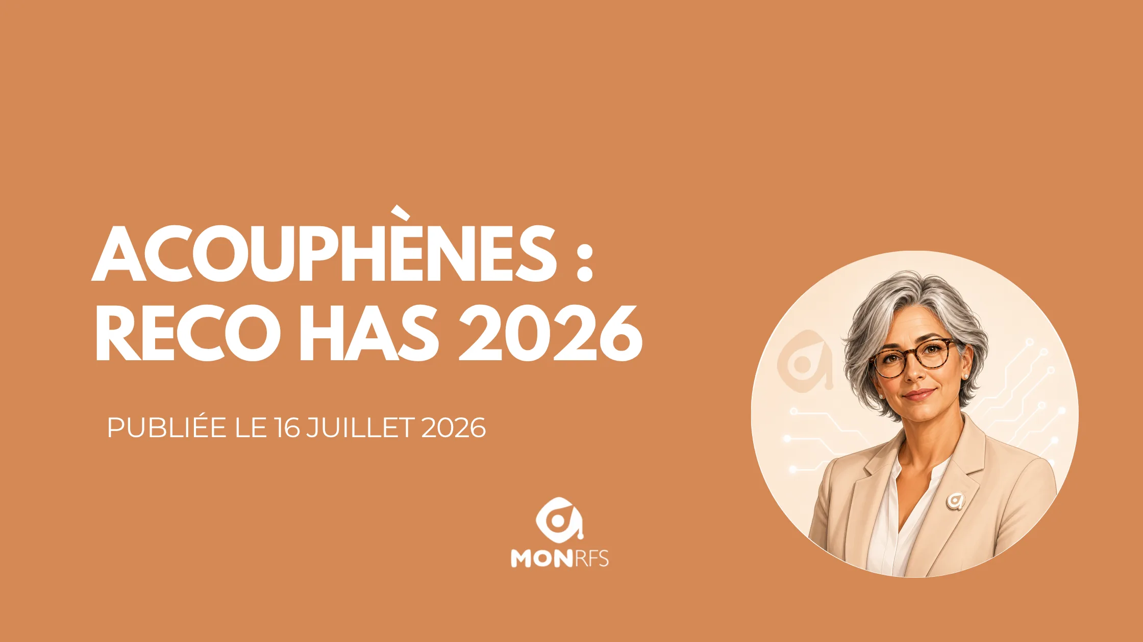 Recommandation HAS acouphènes invalidants du 16 juillet 2026 — drapeaux rouges, score THI et stratégie thérapeutique en checklist terrain — MonRFS