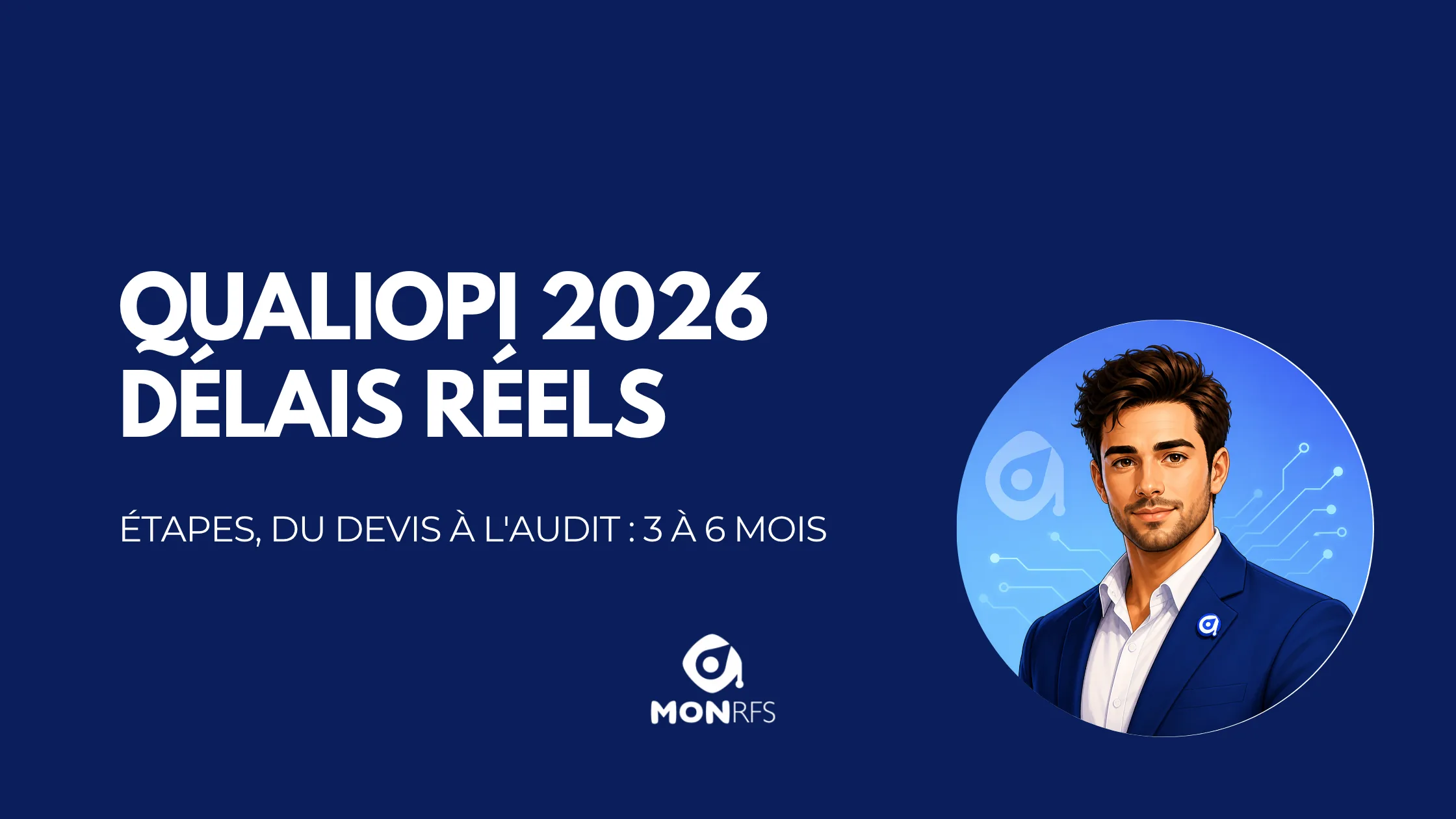 Qualiopi 2026 : étapes et délais réels de la certification — du devis à l'audit, 3 à 6 mois — MonRFS